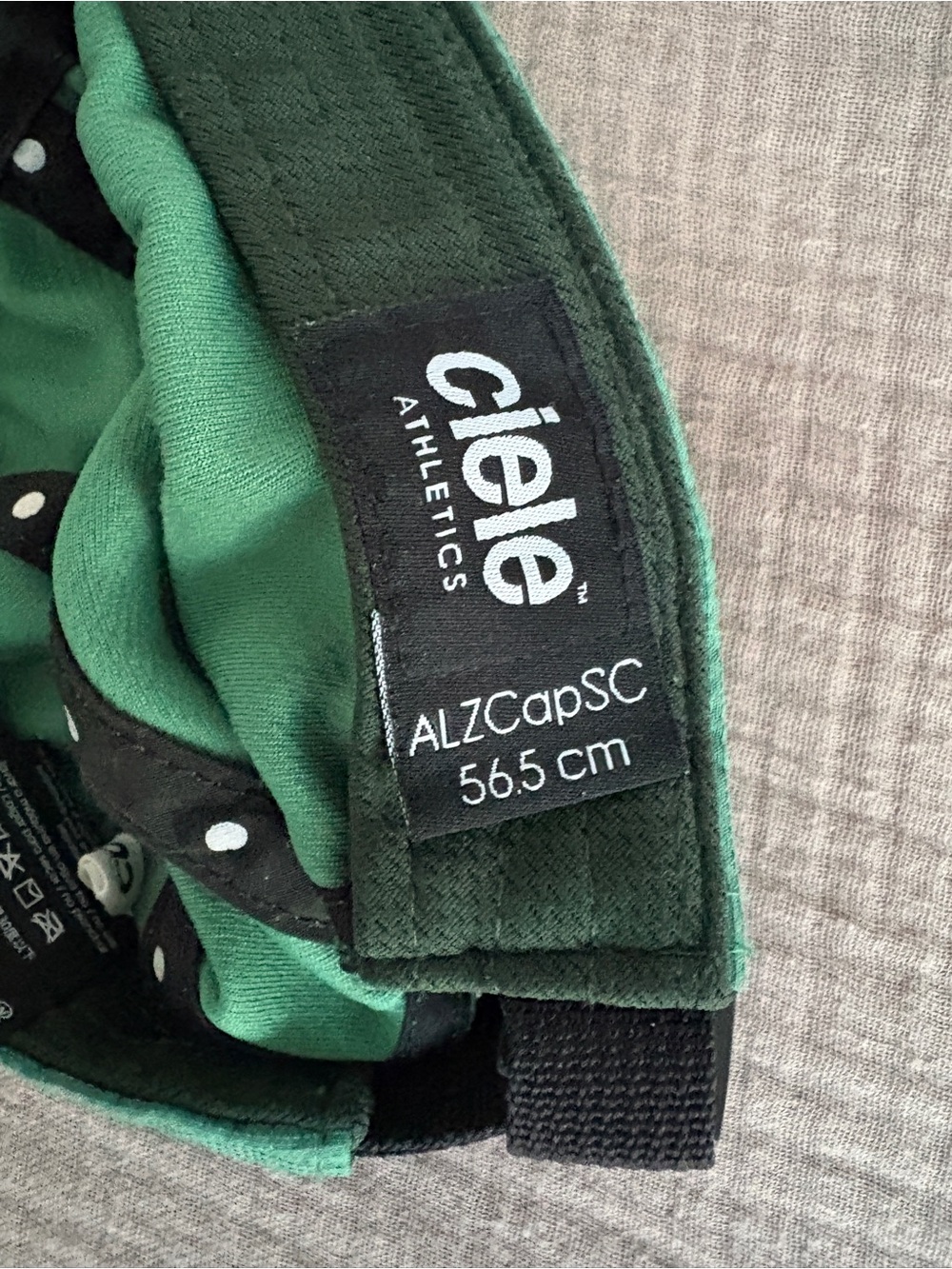 Ciele Athletics Green Running Cap - Picture 5 of 5